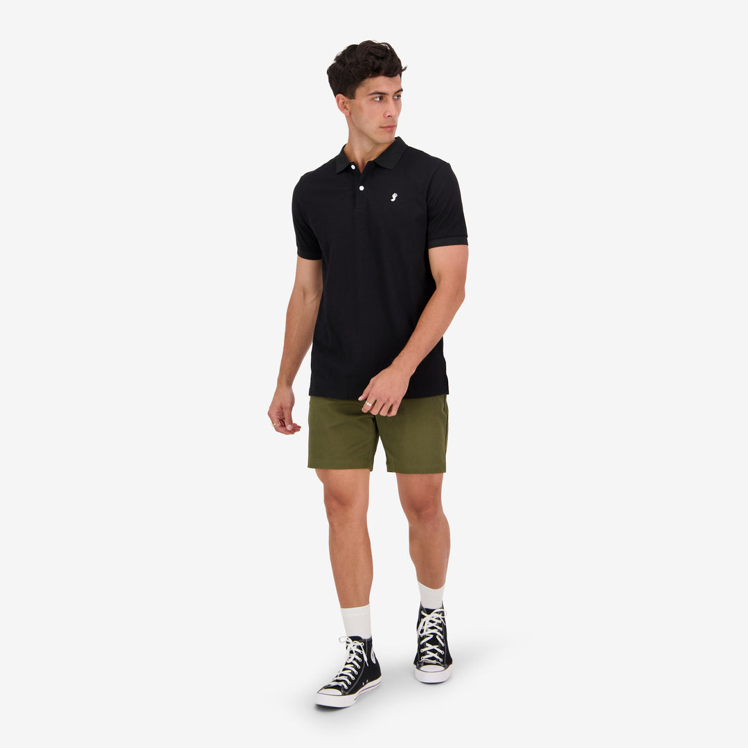 Men's Clubhouse Polo - Black