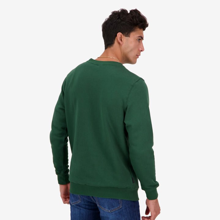 Men's Barney Crew - Bottle Green