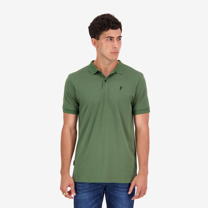 Men's Clubhouse Polo - Khaki Green