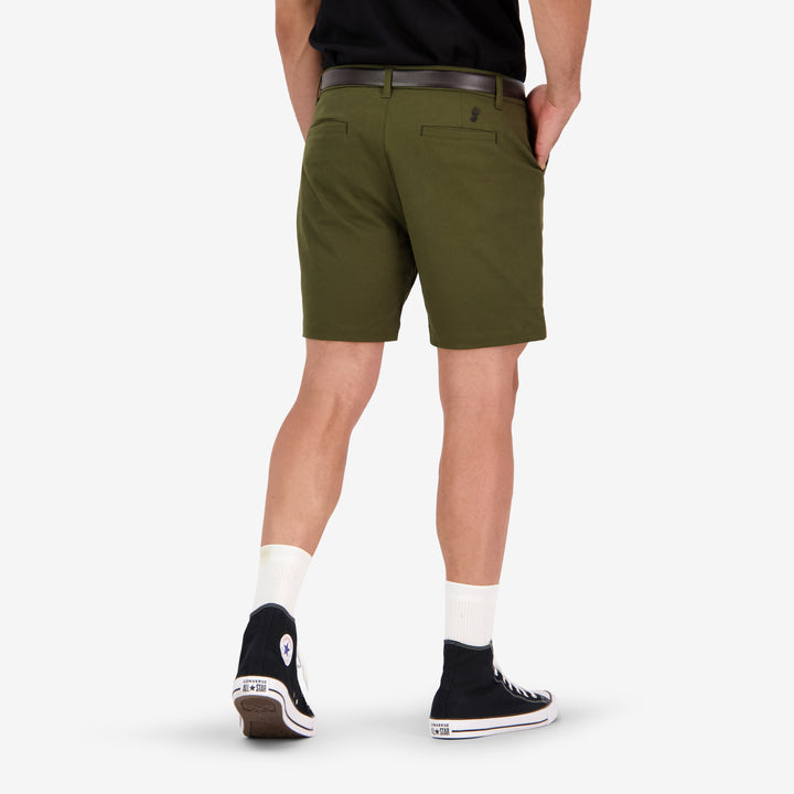 Men's Safari Shorts - Khaki Green