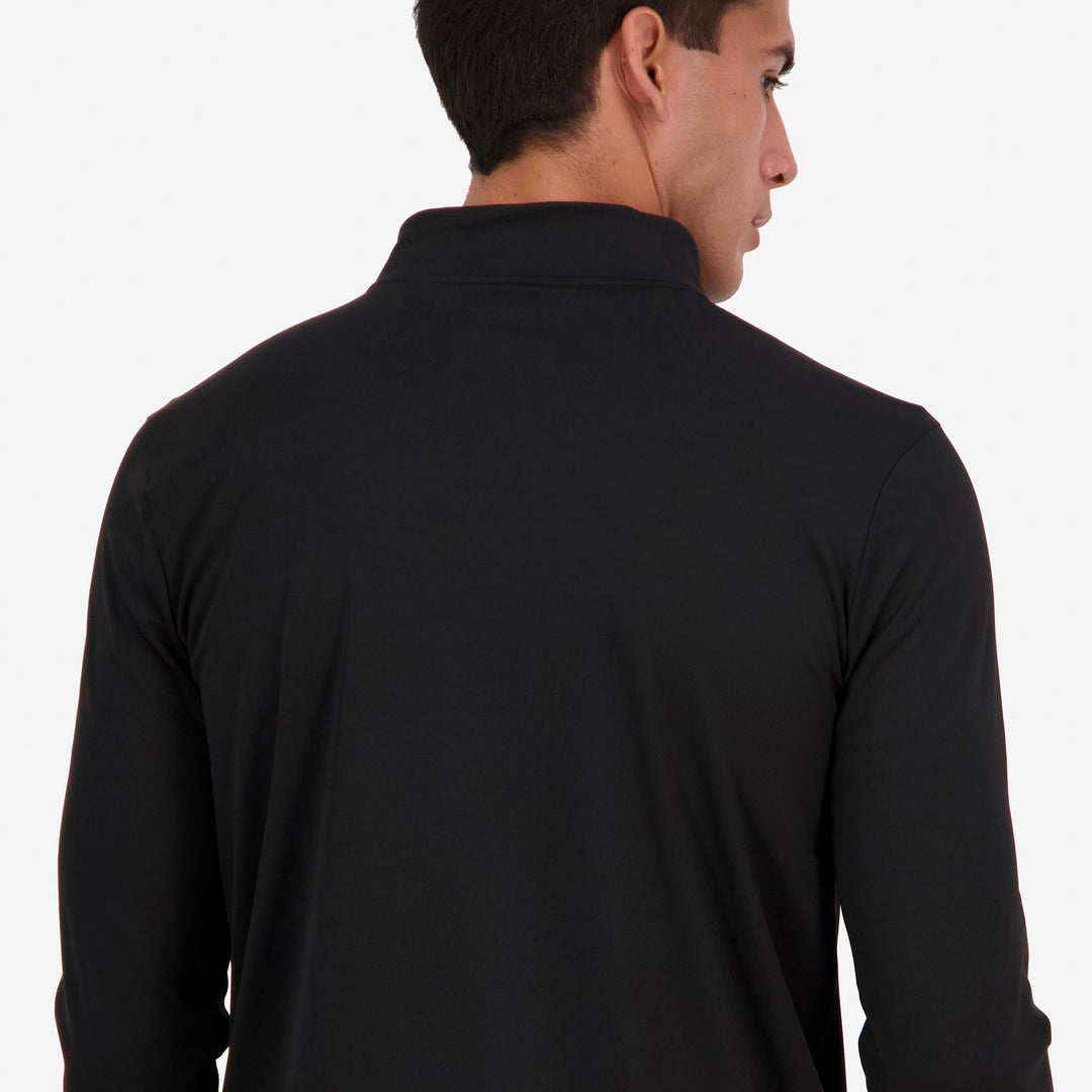 Men's Core 1/2 Zip Top - Black