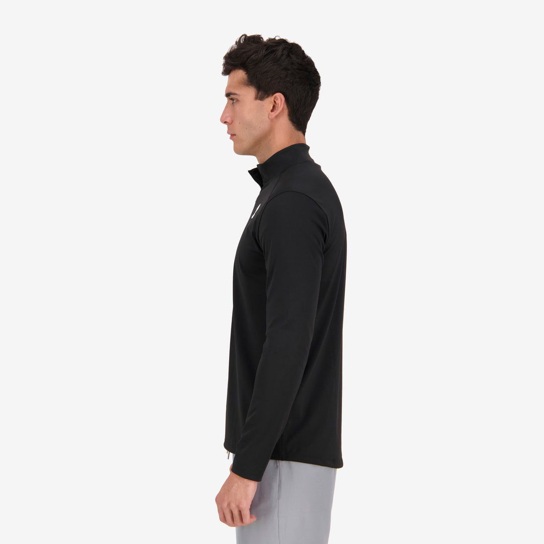 Men's Core 1/2 Zip Top - Black