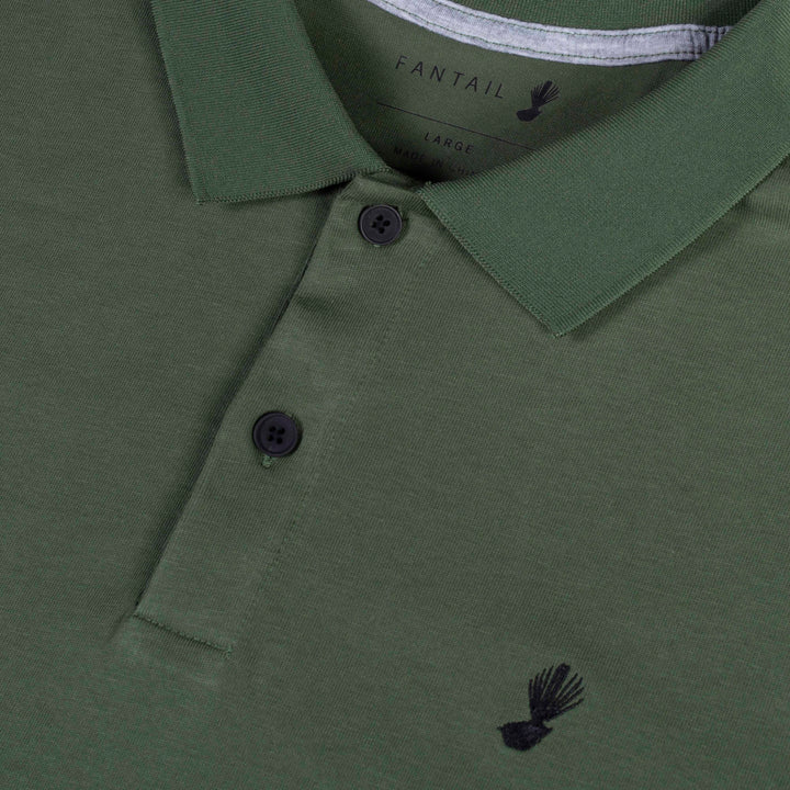 Men's Clubhouse Polo - Khaki Green